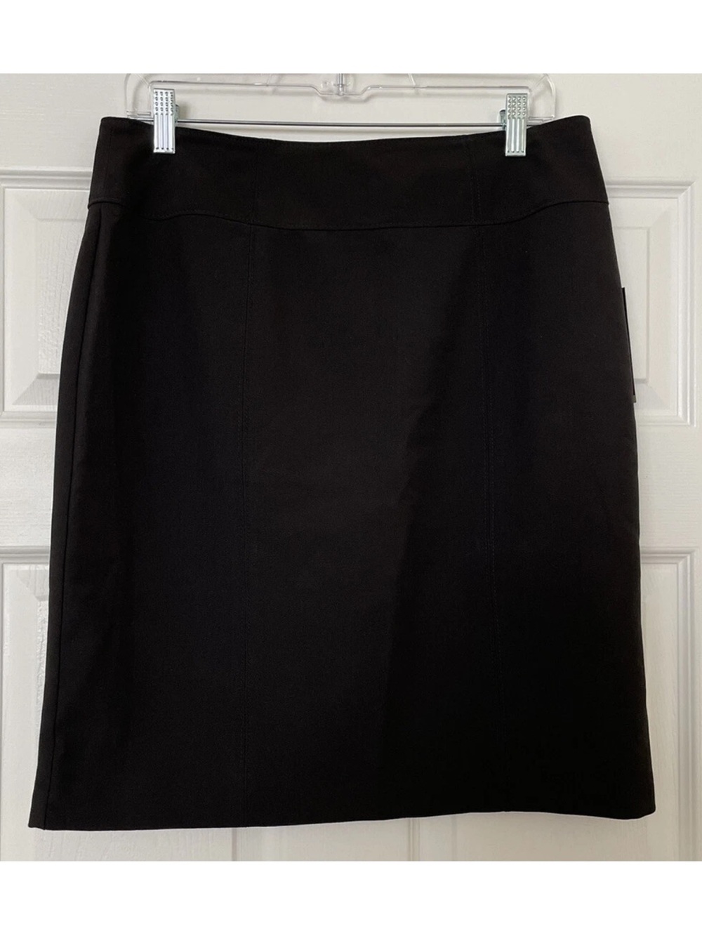 Worthington Women's Size 12 Black Lined Career Skirt